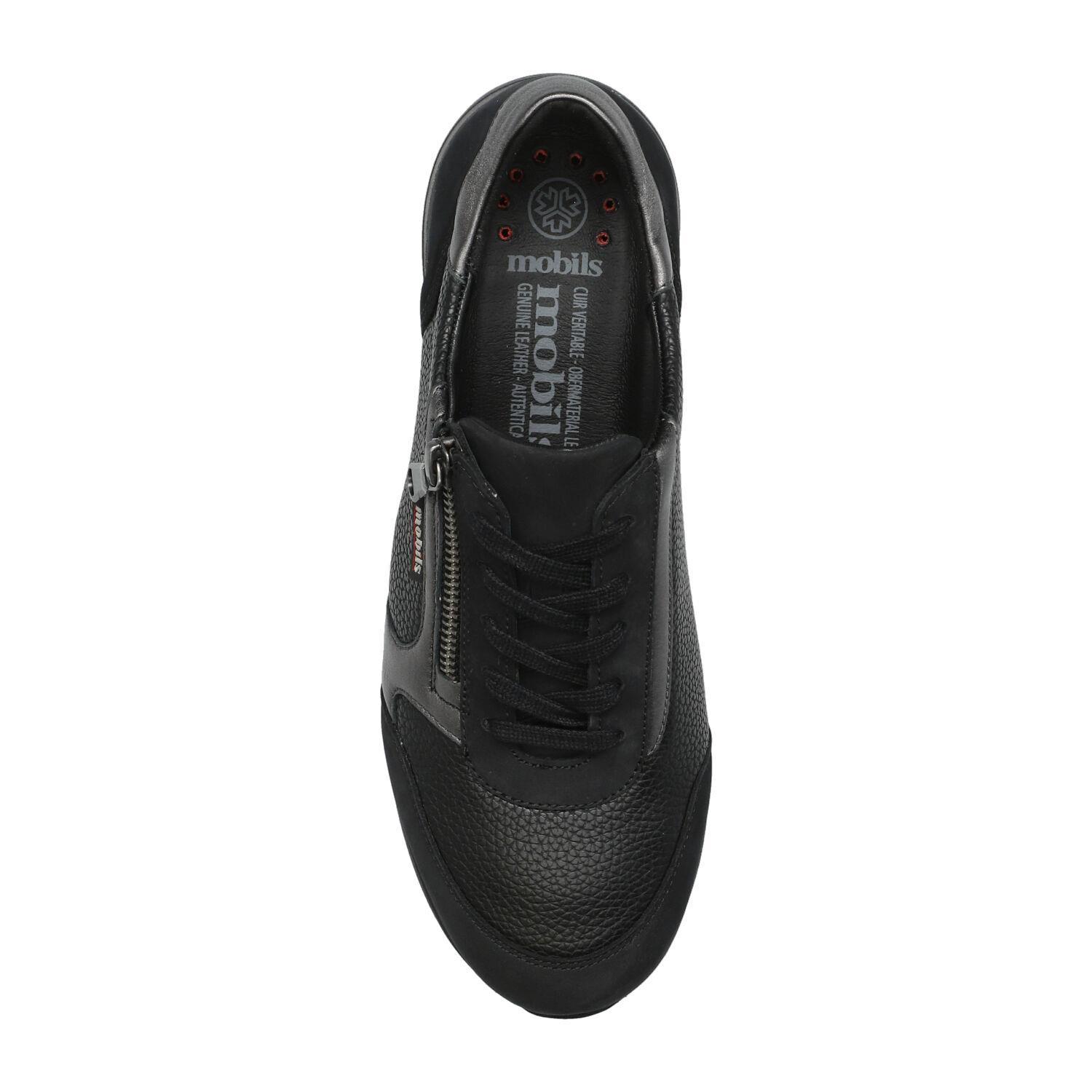 lacets femme modèle Millena noir - Mephisto